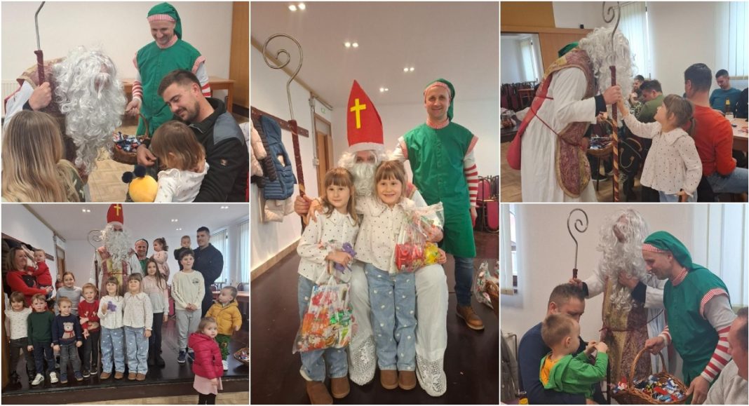 FOTO Sveti Nikola posjetio i mališane u Čukovcu FOTO Sveti Nikola posjetio i mališane u Čukovcu