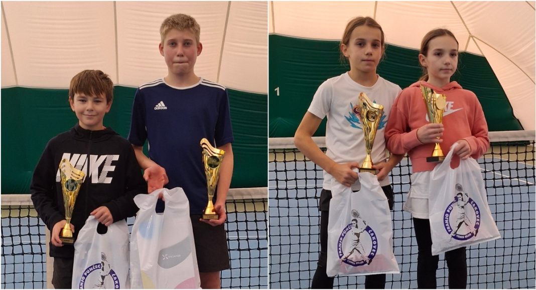 Održano Dvoransko prvenstvo u tenisu za dječake i djevojčice do 12 godina Održano Dvoransko prvenstvo u tenisu za dječake i djevojčice do 12 godina