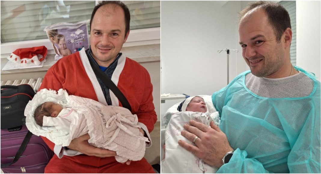 Božićni dar za par iz Čakovca: Malenoj Noemi Stefani žurilo se doći na svijet! Božićni dar za par iz Čakovca: Malenoj Noemi Stefani žurilo se doći na svijet!