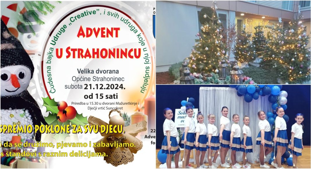 Advent u Strahonincu: Očekuje vas nastup mažoretkinja, pokloni za djecu, razne delicije… Advent u Strahonincu: Očekuje vas nastup mažoretkinja, pokloni za djecu, razne delicije…