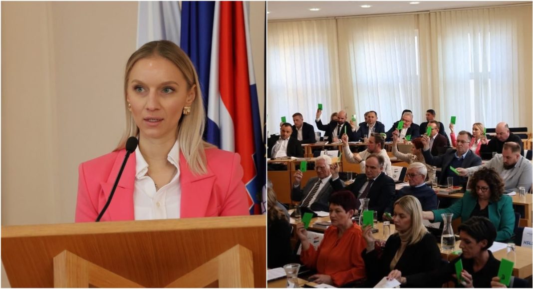 Načelnica Donjeg Vidovca Bojana Petrić predložila rekonstrukciju ceste do Vidovskog mosta, prihvaćeno! Načelnica Donjeg Vidovca Bojana Petrić predložila rekonstrukciju ceste do Vidovskog mosta, prihvaćeno!