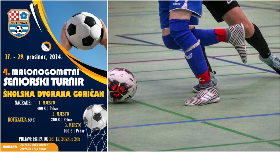 Prijavite ekipu na malonogometni turnir Goričan kup 2024.! Prijavite ekipu na malonogometni turnir Goričan kup 2024.!