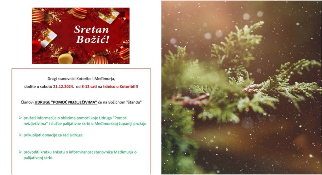 Štand međimurskih palijativaca sutra u Kotoribi Štand međimurskih palijativaca sutra u Kotoribi