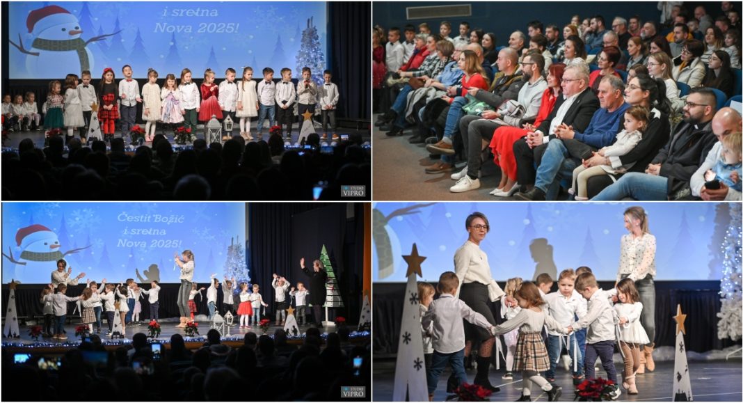 FOTO Mališani iz Dječjeg vrtića Fijolica otvorili srca Božiću FOTO Mališani iz Dječjeg vrtića Fijolica otvorili srca Božiću