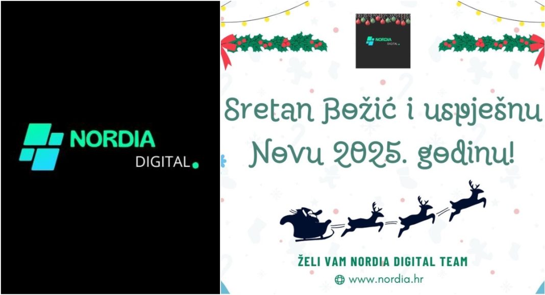 Nordia Digital Team: ‘Neka vam blagdanski dani donesu radost, mir i toplinu’ Nordia Digital Team: ‘Neka vam blagdanski dani donesu radost, mir i toplinu’
