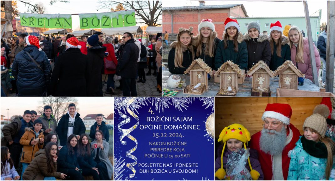 U nedjelju, 15. prosinca, ne propustite 4. Božićni sajam Općine Domašinec! U nedjelju, 15. prosinca, ne propustite 4. Božićni sajam Općine Domašinec!