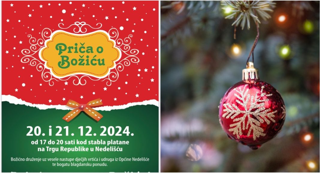 Božićno druženje kod stabla platane u Nedelišću Božićno druženje kod stabla platane u Nedelišću