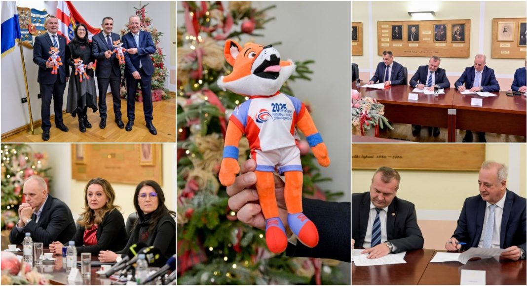 FOTO Potpisan Ugovor o suradnji u organizaciji Svjetskog prvenstva u rukometu za muške 2025. godine FOTO Potpisan Ugovor o suradnji u organizaciji Svjetskog prvenstva u rukometu za muške 2025. godine