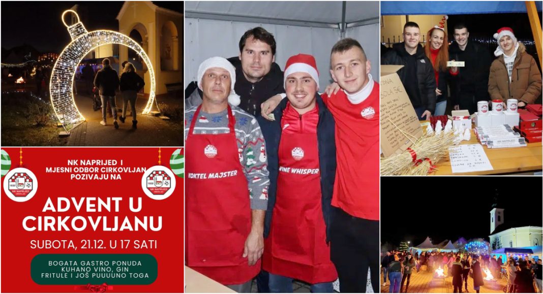 U subotu, 21. prosinca, očekuje vas još jedan sjajan ‘Advent u Cirkovljanu’! U subotu, 21. prosinca, očekuje vas još jedan sjajan ‘Advent u Cirkovljanu’!
