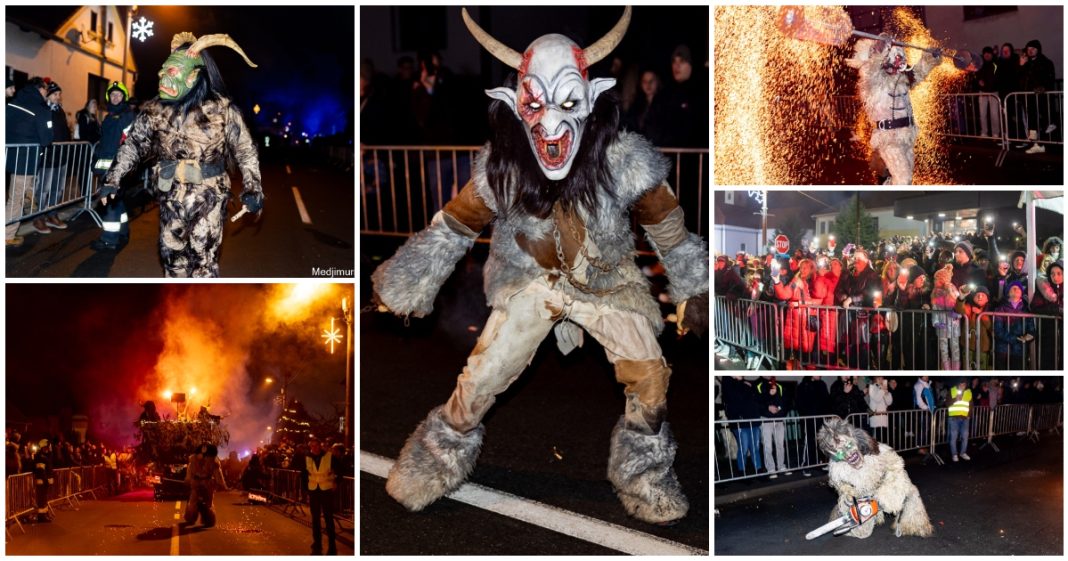 FOTO Petstotinjak krampusa oduševilo i prestravilo posjetitelje Krampuslaufa u Svetom Martinu na Muri FOTO Petstotinjak krampusa oduševilo i prestravilo posjetitelje Krampuslaufa u Svetom Martinu na Muri