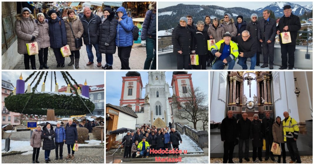 Umirovljenici iz Domašinca hodočastili u austrijsko svetište Mariazell Umirovljenici iz Domašinca hodočastili u austrijsko svetište Mariazell