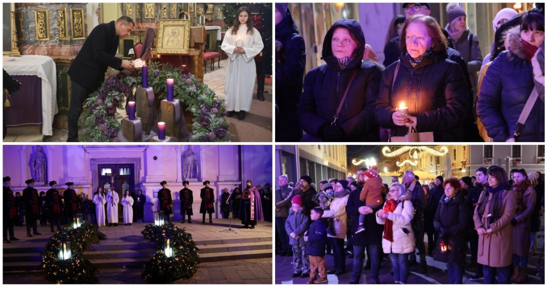 FOTO U Čakovcu upaljena četvrta adventska svijeća uz molitvu za zajedništvo i nadu FOTO U Čakovcu upaljena četvrta adventska svijeća uz molitvu za zajedništvo i nadu