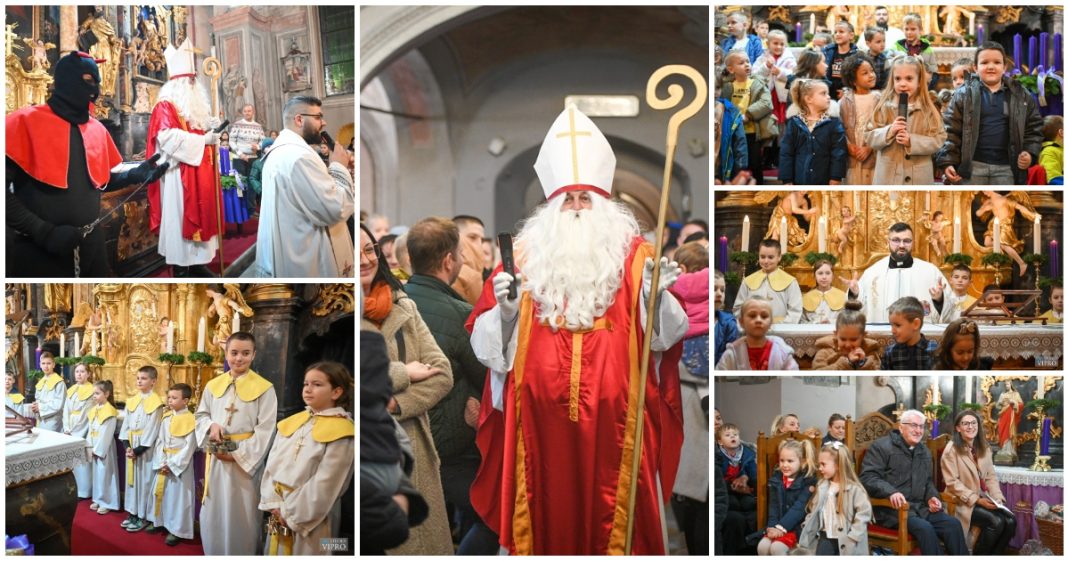 FOTO U Župnoj crkvi sv. Jakoba u Prelogu priređen doček Svetom Nikoli FOTO U Župnoj crkvi sv. Jakoba u Prelogu priređen doček Svetom Nikoli