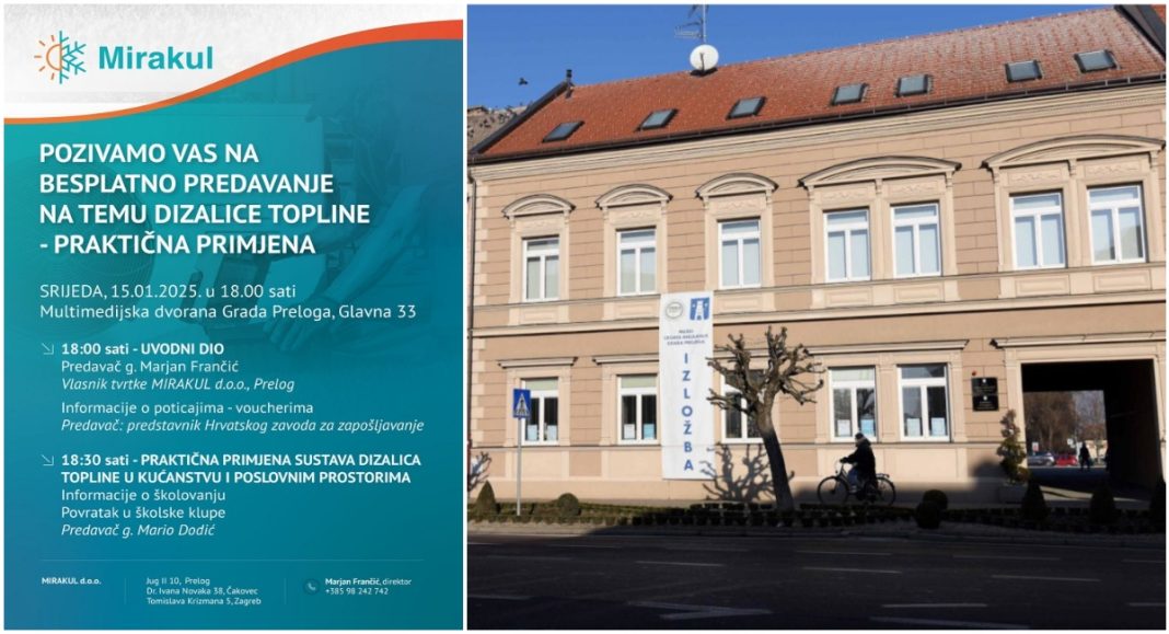 Besplatno predavanje o dizalicama topline u Muzeju Croata insulanus Besplatno predavanje o dizalicama topline u Muzeju Croata insulanus