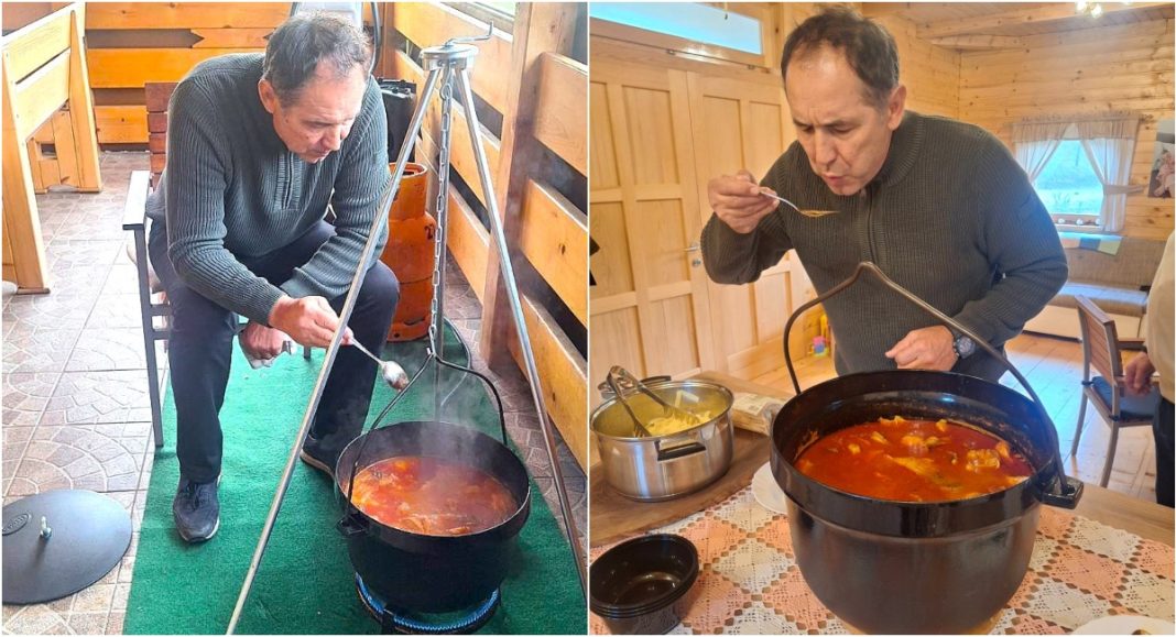 Dražen Ladić s prijateljima u Međimurju proslavio 62. rođendan uz vrhunski fiš paprikaš, koji je sam pripremio! Dražen Ladić s prijateljima u Međimurju proslavio 62. rođendan uz vrhunski fiš paprikaš, koji je sam pripremio!