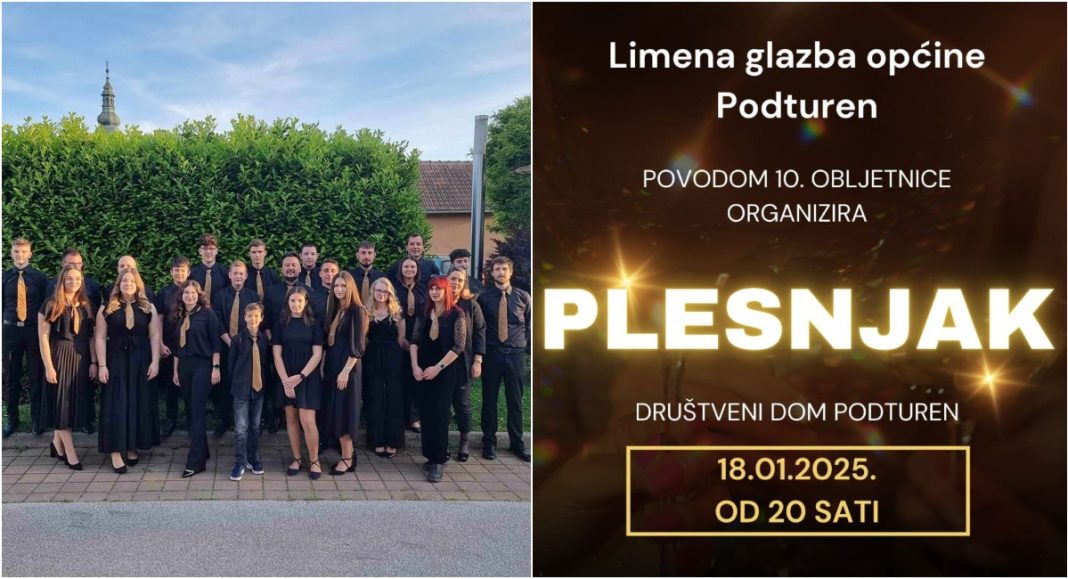 Limena glazba Općine Podturen 18. siječnja slavi 10. rođendan Limena glazba Općine Podturen 18. siječnja slavi 10. rođendan