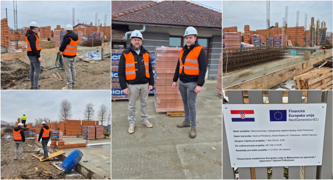 FOTO Napreduju radovi na rekonstrukciji i nadogradnji dječjeg vrtića u Pribislavcu FOTO Napreduju radovi na rekonstrukciji i nadogradnji dječjeg vrtića u Pribislavcu