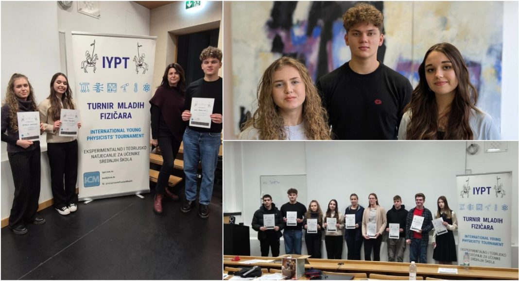 Učenici Gimnazije Josipa Slavenskog Čakovec briljirali na Turniru mladih fizičara! Učenici Gimnazije Josipa Slavenskog Čakovec briljirali na Turniru mladih fizičara!