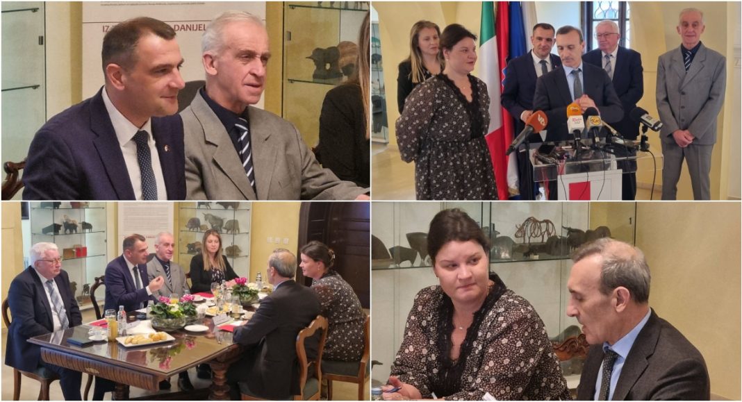 Talijanski veleposlanik Paolo Trichilo u radnom posjetu Međimurju Talijanski veleposlanik Paolo Trichilo u radnom posjetu Međimurju