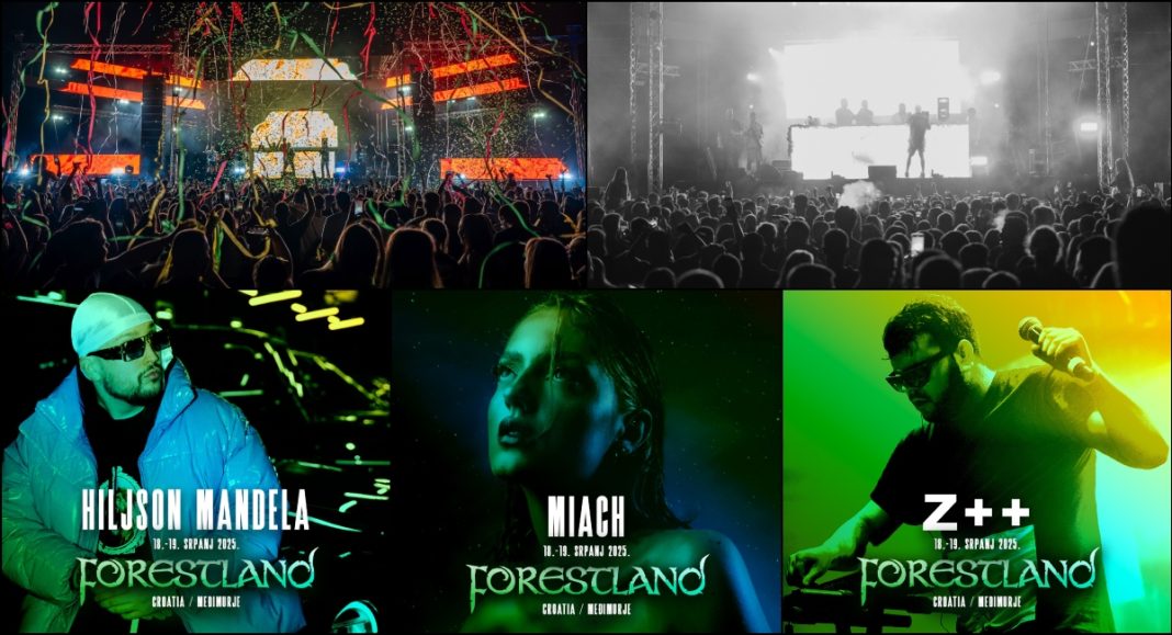 Hrvatske glazbene zvijezde Miach, Hiljson Mandela i Z++ dolaze na Forest! Hrvatske glazbene zvijezde Miach, Hiljson Mandela i Z++ dolaze na Forest!