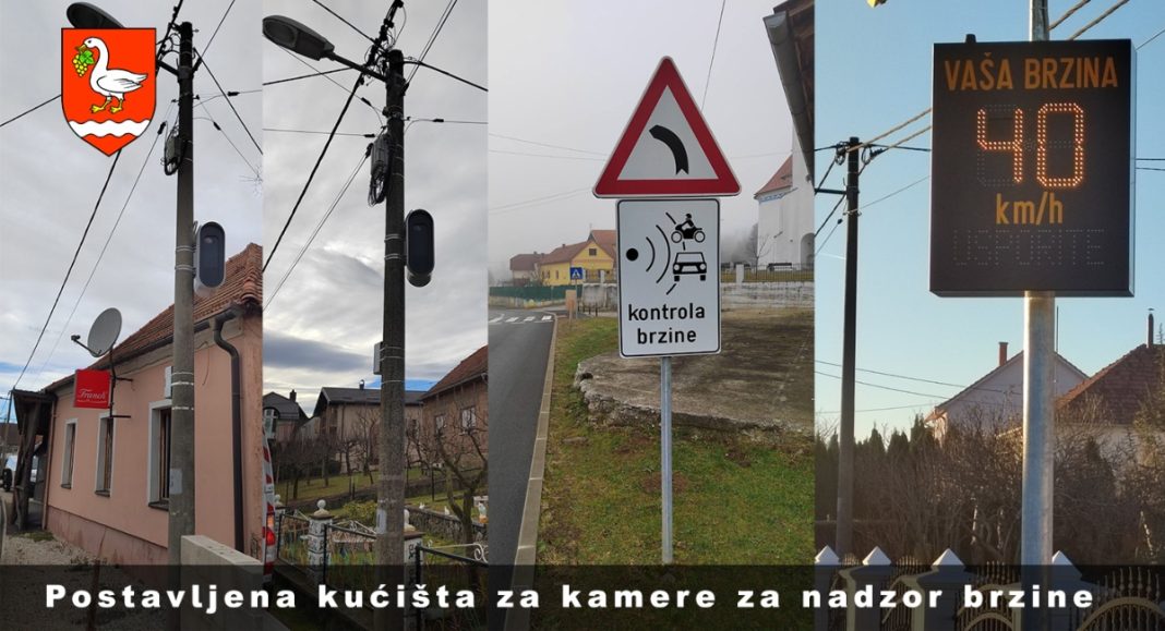 FOTO Postavljena kućišta za kamere za nadzor brzine FOTO Postavljena kućišta za kamere za nadzor brzine