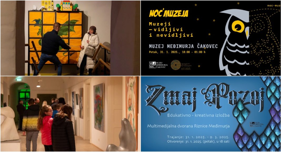Besplatne izložbe, radionice i predavanja očekuju posjetitelje u Muzeju Međimurja Čakovec ovog petka! Besplatne izložbe, radionice i predavanja očekuju posjetitelje u Muzeju Međimurja Čakovec ovog petka!