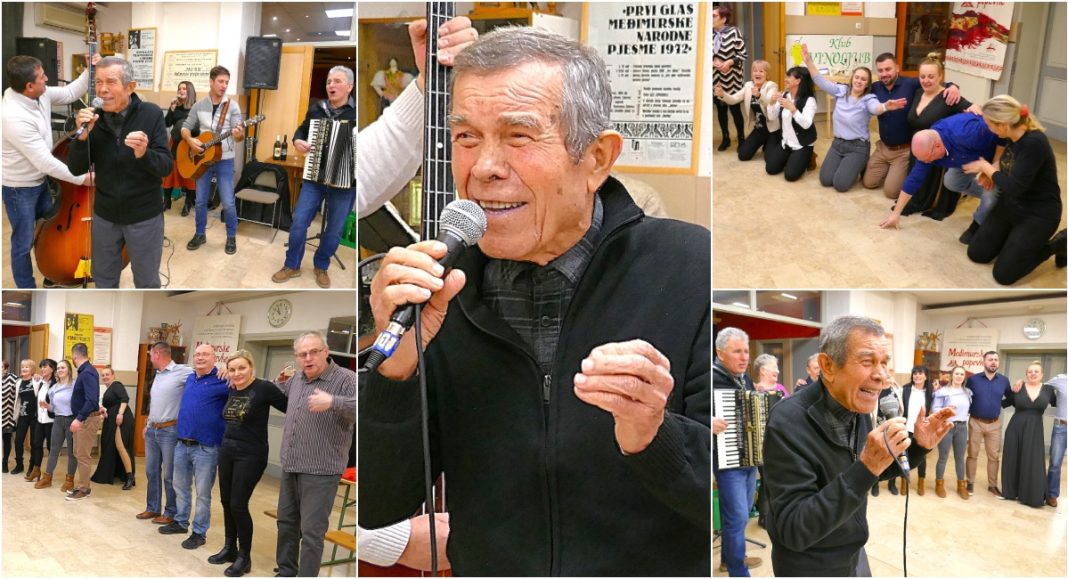 Iako ima 84 godine, Ivan Škvorc Ivač, opet je raspjevao mlade i stare, a u jednom trenutku su i kleknuli pred njega! Iako ima 84 godine, Ivan Škvorc Ivač, opet je raspjevao mlade i stare, a u jednom trenutku su i kleknuli pred njega!