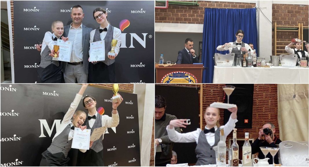 Učenice Ema Krnjak i Lana Pianec briljirale na Badel barmen junior cupu Učenice Ema Krnjak i Lana Pianec briljirale na Badel barmen junior cupu