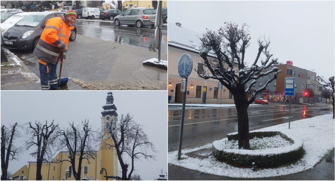 Snijeg zabijelio Međimurje, sutra sunčano! Snijeg zabijelio Međimurje, sutra sunčano!