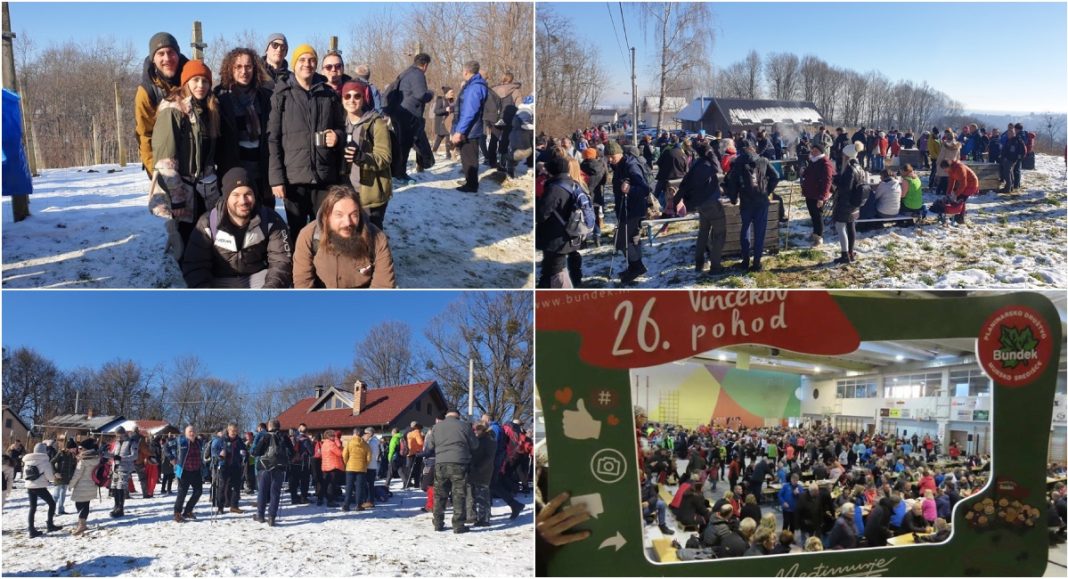 Tradicionalni zimski Vincekov pohod u organizaciji PD Bundek Tradicionalni zimski Vincekov pohod u organizaciji PD Bundek