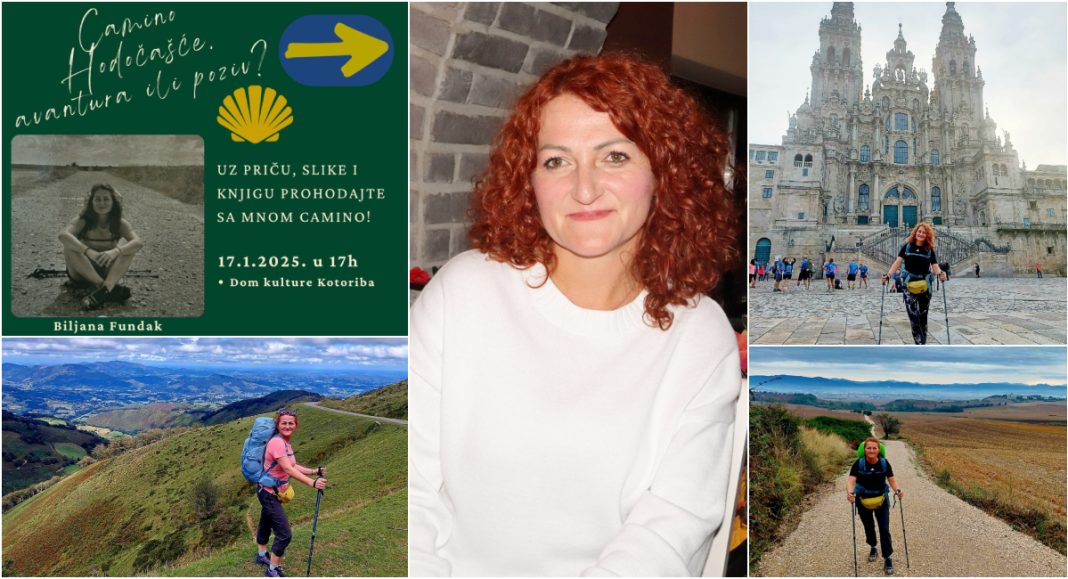 Biljana Fundak dolazi na promociju knjige o Caminu i u svoju rodnu Kotoribu! Biljana Fundak dolazi na promociju knjige o Caminu i u svoju rodnu Kotoribu!