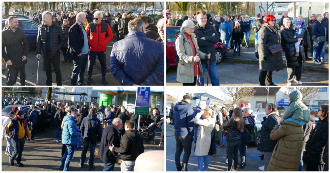 FOTO/VIDEO Mirni prosvjed građana pred Županijskom bolnicom Čakovec u znak podrške kirurzima! FOTO/VIDEO Mirni prosvjed građana pred Županijskom bolnicom Čakovec u znak podrške kirurzima!