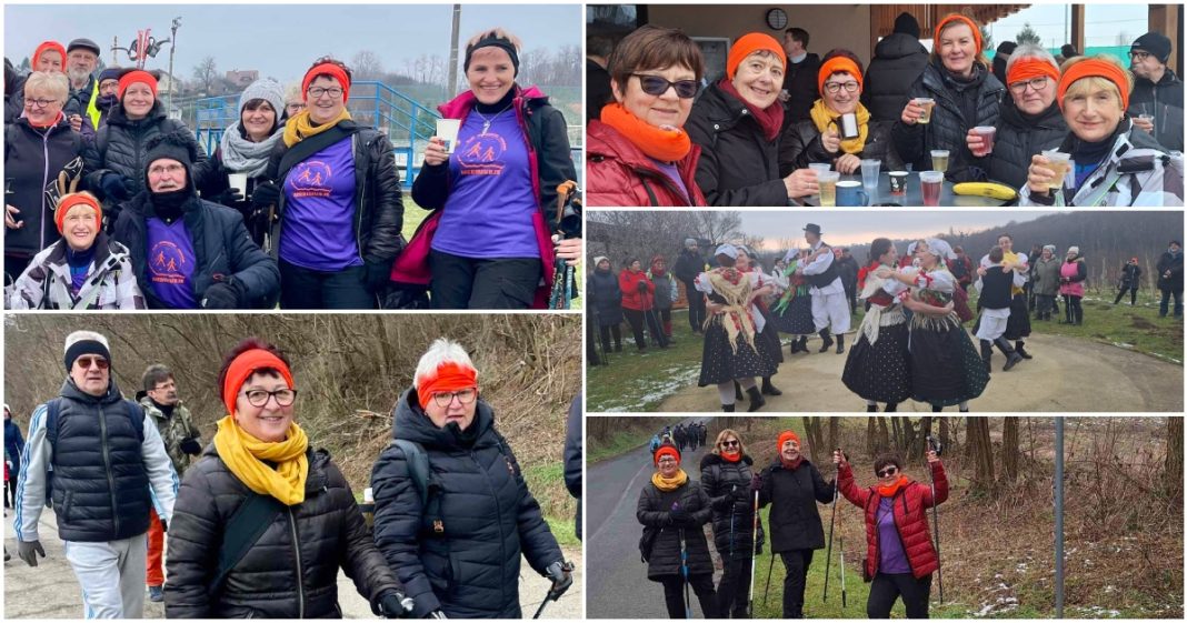 FOTO Članovi Kluba nordijskog hodanja Međimurje s lakoćom odradili Vincekov pohod FOTO Članovi Kluba nordijskog hodanja Međimurje s lakoćom odradili Vincekov pohod