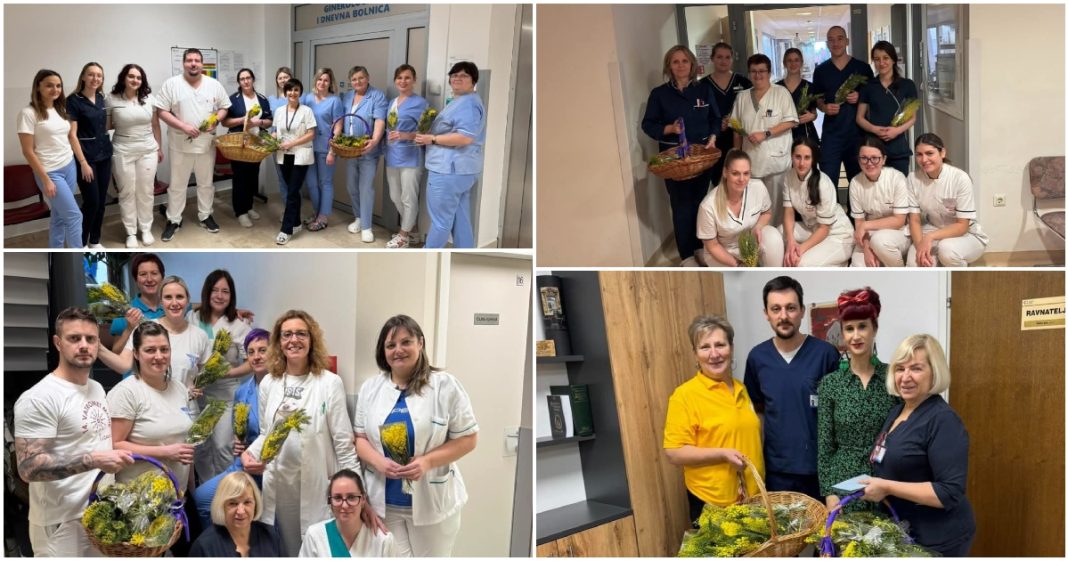 I u Županijskoj bolnici Čakovec prigodno obilježen Dan mimoza I u Županijskoj bolnici Čakovec prigodno obilježen Dan mimoza