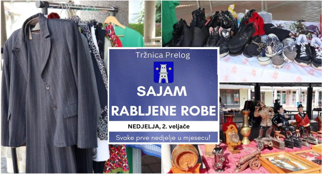 Prva nedjelja u veljači na Tržnici Prelog uz Sajam rabljene robe Prva nedjelja u veljači na Tržnici Prelog uz Sajam rabljene robe