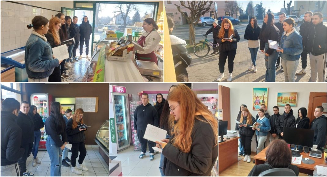 FOTO Učenici SŠ Prelog građanima čitali ulomke iz poznatih djela FOTO Učenici SŠ Prelog građanima čitali ulomke iz poznatih djela