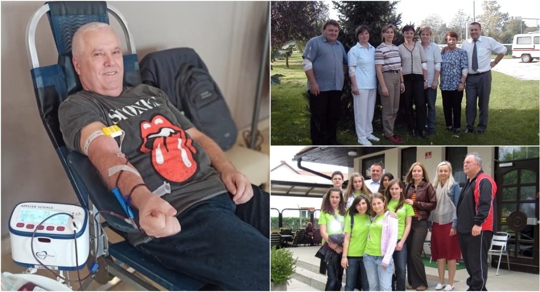 Umirovljenik iz Svetog Jurja u Trnju Ivan Barić krv daruje redovito Umirovljenik iz Svetog Jurja u Trnju Ivan Barić krv daruje redovito