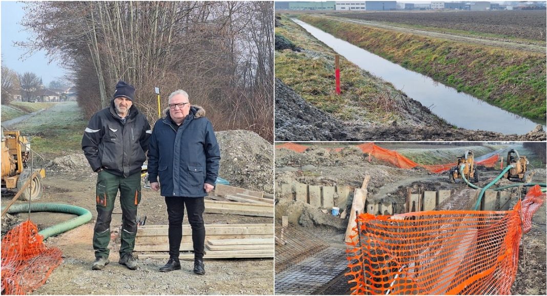 Počela izgradnja propusta na kanalu u Gospodarskoj zoni Sjever Počela izgradnja propusta na kanalu u Gospodarskoj zoni Sjever