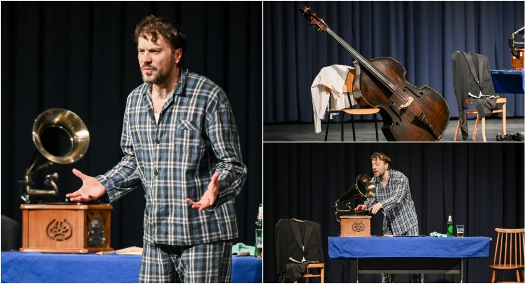 FOTO Dom kulture ugostio predstavu “Kontrabas”, postavlja i izvodi ju Filip Sertić FOTO Dom kulture ugostio predstavu “Kontrabas”, postavlja i izvodi ju Filip Sertić