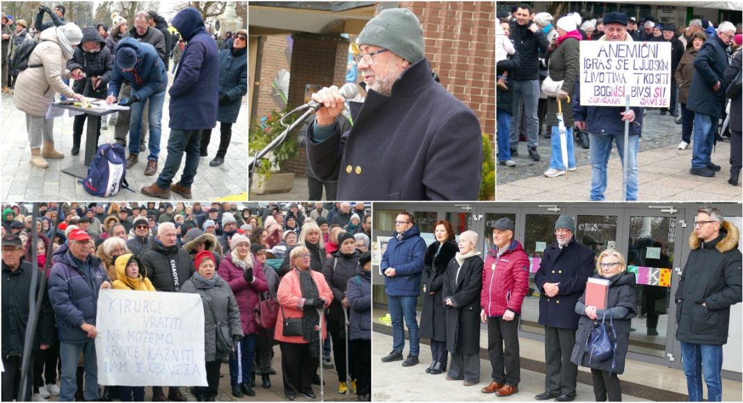 FOTO/VIDEO Velik broj građana došao podržati kirurge, ali i prosvjedovati protiv HDZ-ovog odnosa prema Međimurju! FOTO/VIDEO Velik broj građana došao podržati kirurge, ali i prosvjedovati protiv HDZ-ovog odnosa prema Međimurju!
