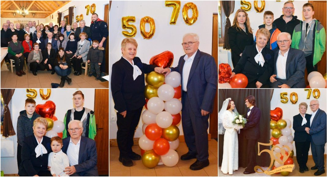 Ljiljana i Josip Marđetko iz Kotoribe proslavili zlatnu godišnjicu braka Ljiljana i Josip Marđetko iz Kotoribe proslavili zlatnu godišnjicu braka