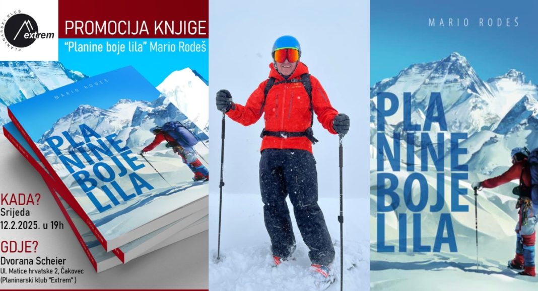 Predstavljanje knjige “Planine boje lila” Maria Rodeša 12. veljače u Čakovcu Predstavljanje knjige “Planine boje lila” Maria Rodeša 12. veljače u Čakovcu