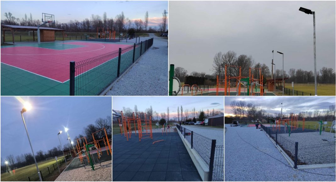 FOTO Postavljena nova ograda i rasvjeta uz sportske terene FOTO Postavljena nova ograda i rasvjeta uz sportske terene