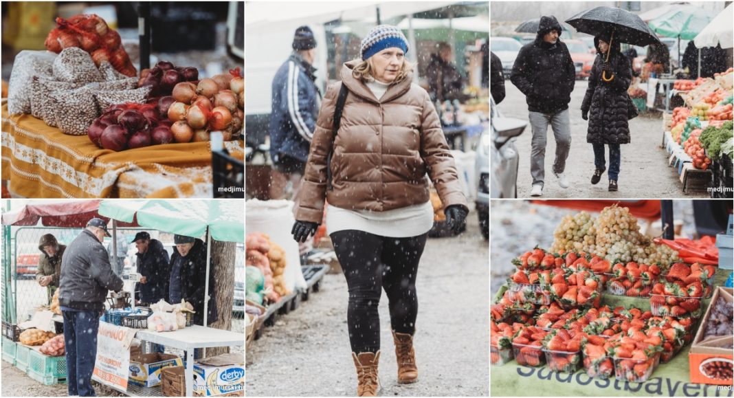 FOTO Ni snijeg nije spustio cijene: jagode su i dalje po 12 eura kg, najskuplji grah 20, a sjemenski trešnjevec po 5 eura kg! FOTO Ni snijeg nije spustio cijene: jagode su i dalje po 12 eura kg, najskuplji grah 20, a sjemenski trešnjevec po 5 eura kg!