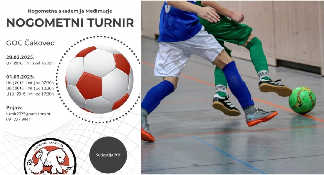 Danas započinje 3. zimski nogometni turnir Nogometne akademije Međimurje Danas započinje 3. zimski nogometni turnir Nogometne akademije Međimurje