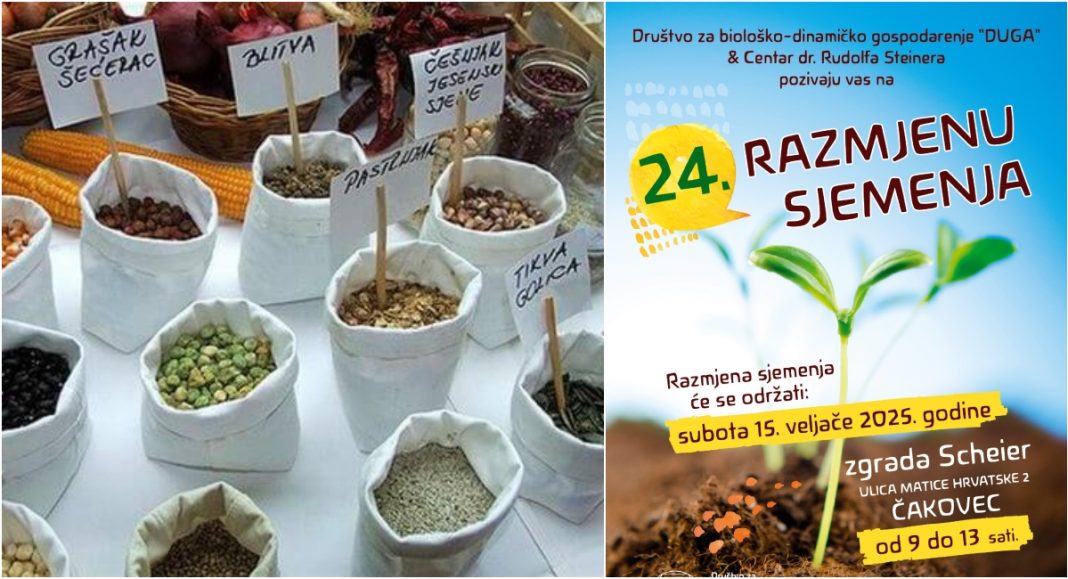 Dođite na razmjenu sjemenja, imat ćete što vidjeti i naučiti! Dođite na razmjenu sjemenja, imat ćete što vidjeti i naučiti!