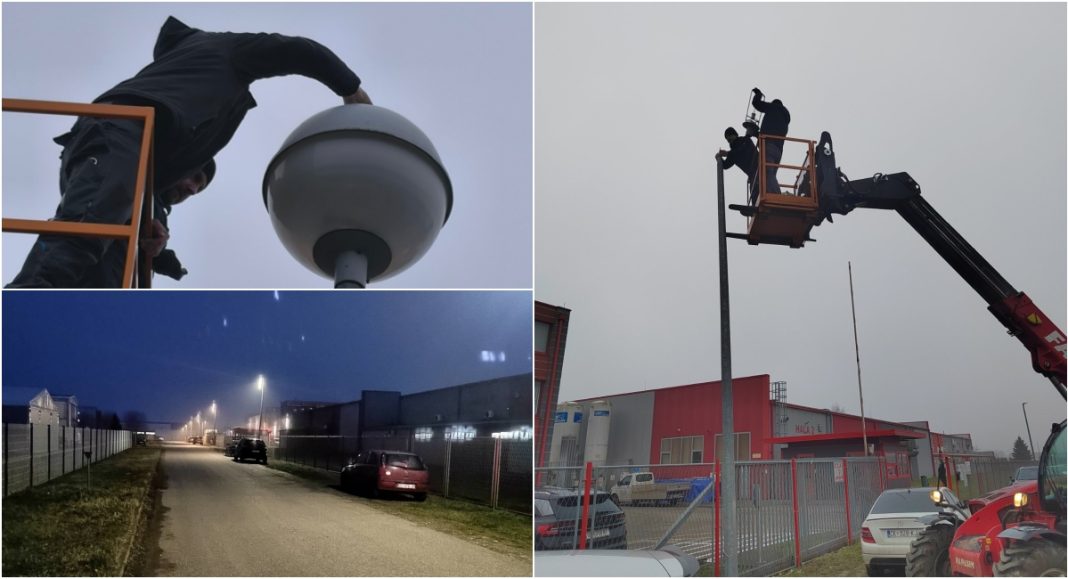 FOTO Nova javna rasvjeta u Gospodarskoj zoni Sveti Martin na Muri FOTO Nova javna rasvjeta u Gospodarskoj zoni Sveti Martin na Muri