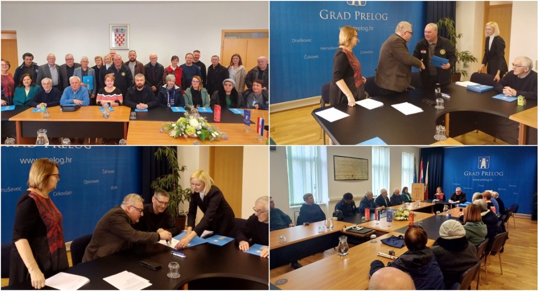 FOTO Predstavnici udruga potpisali ugovore o dodjeli financijskih sredstava FOTO Predstavnici udruga potpisali ugovore o dodjeli financijskih sredstava