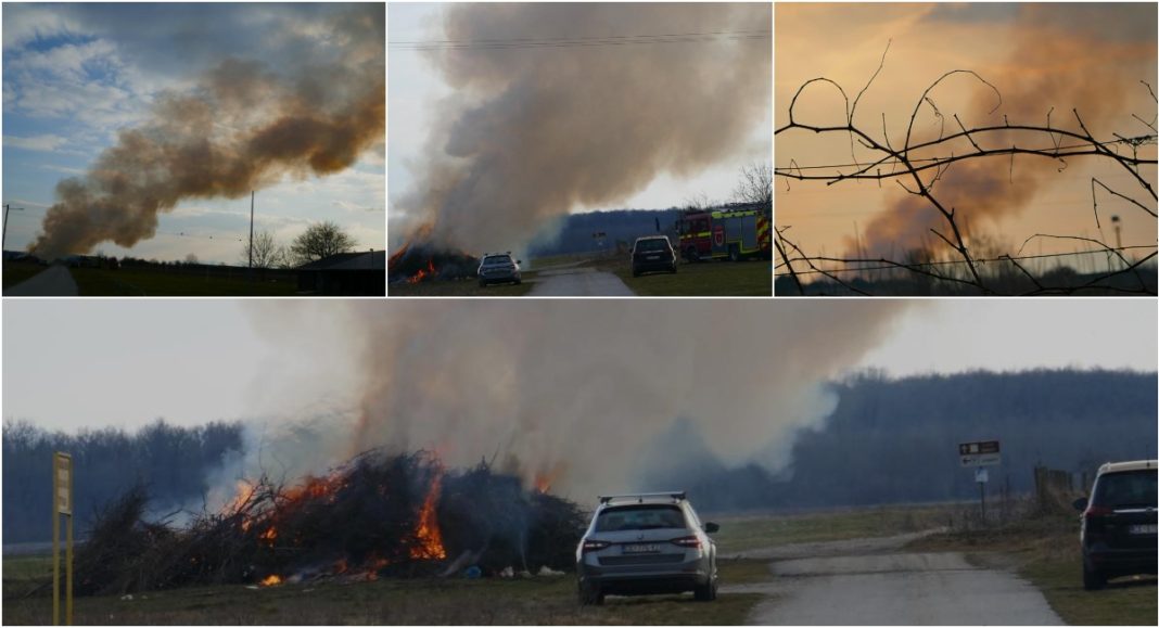FOTO U Doliču gorjelo šiblje i smeće. Očevici kažu da se širio opasan smrad, a da je dima bilo više nego u Paragu! FOTO U Doliču gorjelo šiblje i smeće. Očevici kažu da se širio opasan smrad, a da je dima bilo više nego u Paragu!