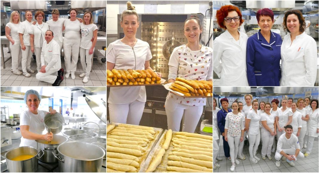 FOTO Otkrili smo kako se dnevno priprema 300 najboljih klipića, tisuću raznih obroka za pacijente i 250 za osoblje bolnice! FOTO Otkrili smo kako se dnevno priprema 300 najboljih klipića, tisuću raznih obroka za pacijente i 250 za osoblje bolnice!
